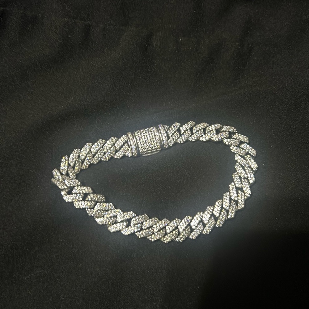 Bain Miller Silver Chain Brass Bracelet NWOT (Las)